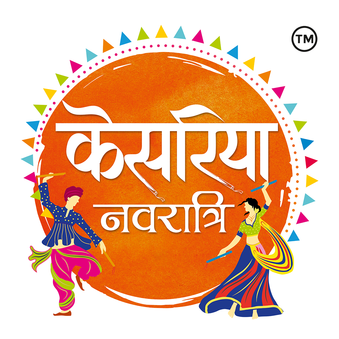 Navratri Garba Dancers in Traditional Gujarati Attire